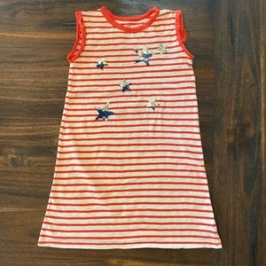 Gap Kids Striped Sequin Star Dress ⭐️